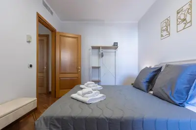 Letto o letti in una camera di Fior Di Loto Central