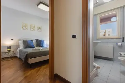 Letto o letti in una camera di Fior Di Loto Central