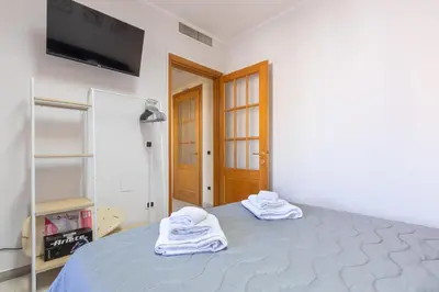 Letto o letti in una camera di Fior Di Loto Central