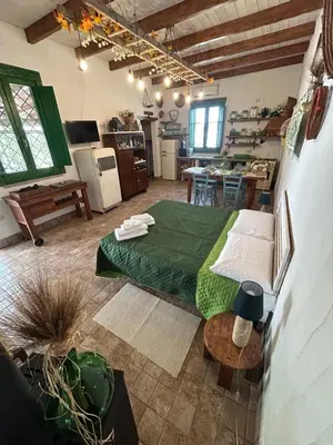 Cucina o angolo cottura di Al giardino da Lu