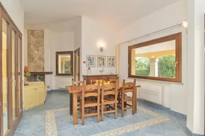Planimetria di Villas with air conditioning and private outdoor area just 400 meters from the beach