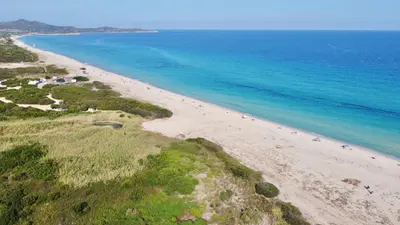 Paesaggio naturale nelle vicinanze della villa