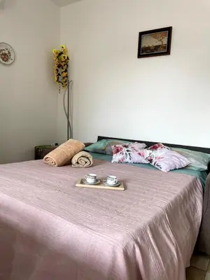 Letto o letti in una camera di Casa Vacanze Gabry e Marco