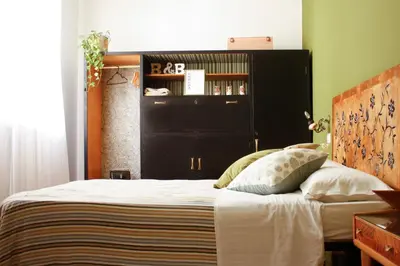 Letto o letti in una camera di Buen Aire