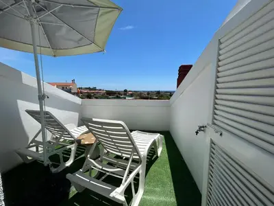 Balcone o terrazza di Bed and Breakfast Villa Teis
