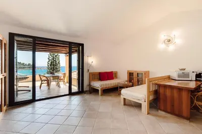 Area soggiorno di Terrazza sul mare - Villa Alisei