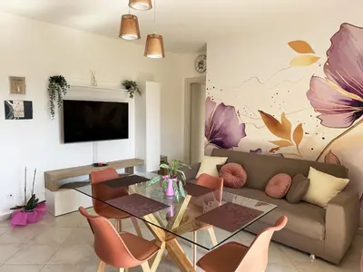 TV o dispositivi per l'intrattenimento presso AgoRa Family House