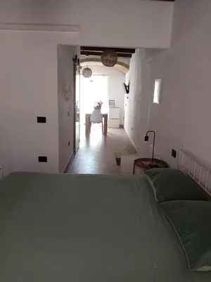 Letto o letti in una camera di La casa di carlotta