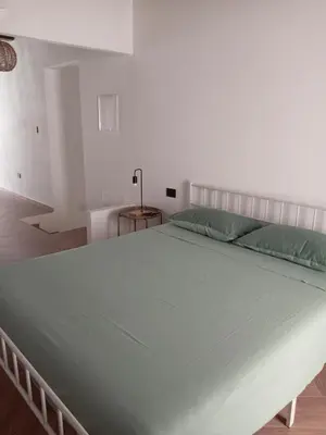 Letto o letti in una camera di La casa di carlotta