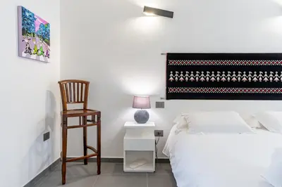 Letto o letti in una camera di Barighouse