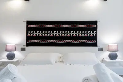 Letto o letti in una camera di Barighouse