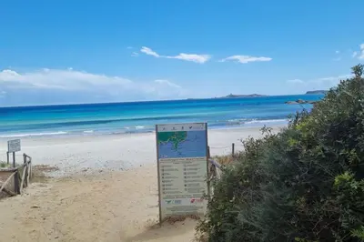 Paesaggio naturale nelle vicinanze della casa vacanze