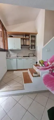 Cucina o angolo cottura di Villetta al mare Sa Babbaiola