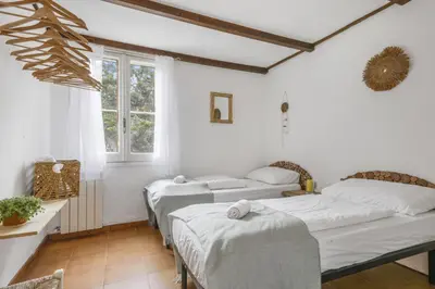 Letto o letti in una camera di Villa La Scuderia I Unique Beachfront Villa