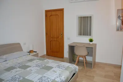 Letto o letti in una camera di Bed and breakfast Bell'aria