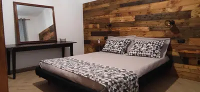 Letto o letti in una camera di Casa di Ana