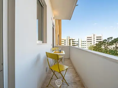 Balcone o terrazza di Modern Mameli Apartment