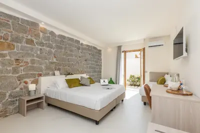 Letto o letti in una camera di Ausèntu Guest House