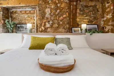 Letto o letti in una camera di Ausèntu Guest House