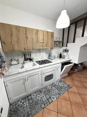 Cucina o angolo cottura di Villa Pisano