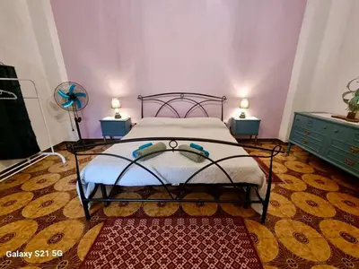 Letto o letti in una camera di House Le Gallinelle