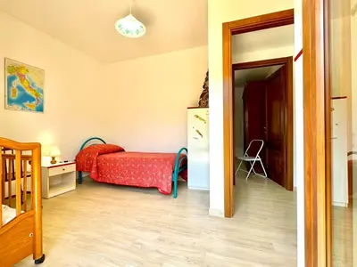 Letto o letti in una camera di Villa with Patio