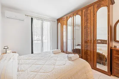 Letto o letti in una camera di Casa Cossu