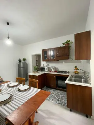 Cucina o angolo cottura di La casa di Nenni