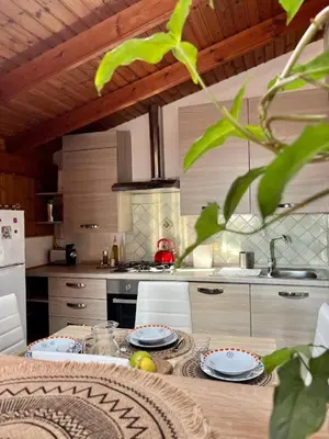 Cucina o angolo cottura di Casa di Rosy