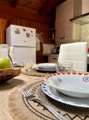 Cucina o angolo cottura di Casa di Rosy