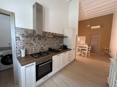 Cucina o angolo cottura di casa di Lorenzino
