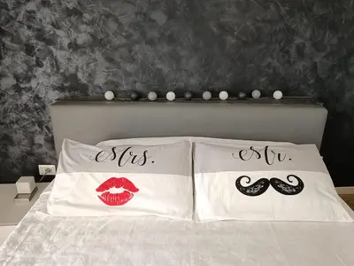 Letto o letti in una camera di eledomus family house