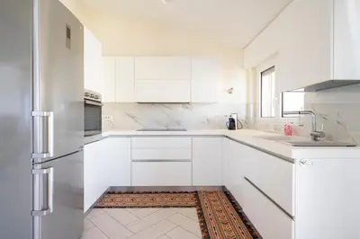 Cucina o angolo cottura di Attico panoramico a Tortolì