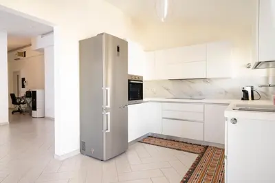 Cucina o angolo cottura di Attico panoramico a Tortolì