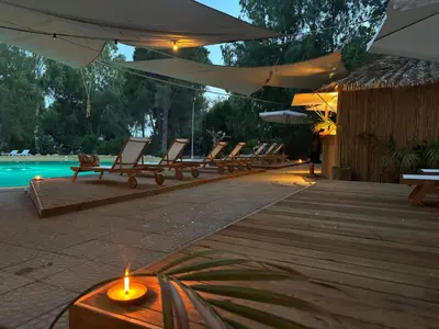 Piscina di Basecamping Pula o nelle vicinanze