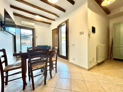 Area soggiorno di Village Center Apartments