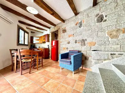 Area soggiorno di Village Center Apartments