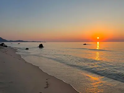 Paesaggio naturale nelle vicinanze della villa