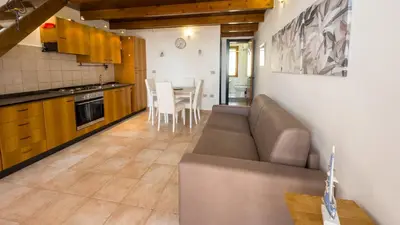 Cucina o angolo cottura di Frontemare Apartment-Funtana Meiga