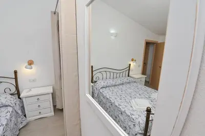 Letto o letti in una camera di Villa della Monica Pure relax