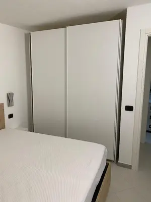 Letto o letti in una camera di Casa Vittorio