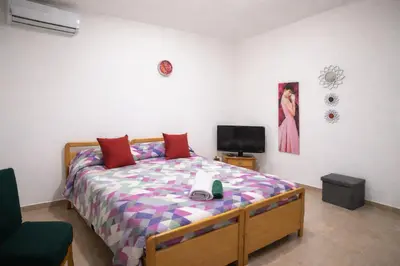 Letto o letti in una camera di Casa Cera Arras