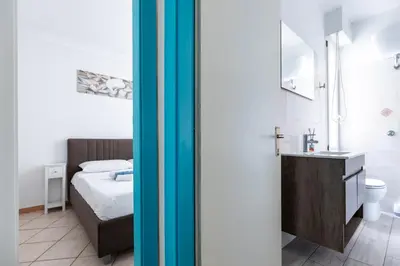 Letto o letti in una camera di Sweet House