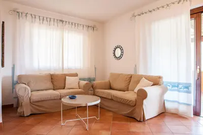 Area soggiorno di Casa Paola
