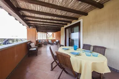 Area soggiorno di Casa Paola