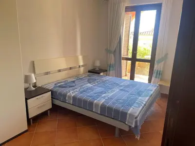 Letto o letti in una camera di Casa Paola