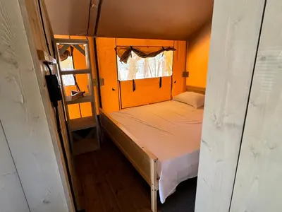 Letto o letti in una camera di Agriglamping EdenSardegna
