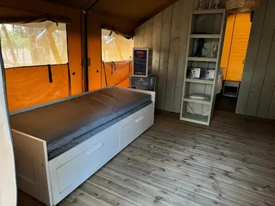 Cucina o angolo cottura di Agriglamping EdenSardegna