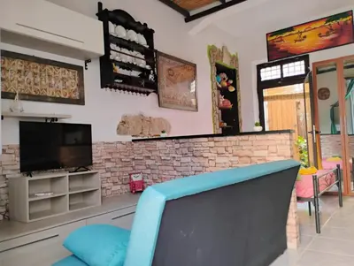 TV o dispositivi per l'intrattenimento presso Casa vacanze Costa Verde, Guspini, Sardegna