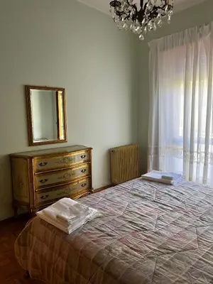 Letto o letti in una camera di Casa Dani